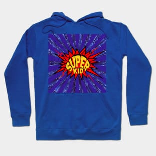 Superkid Superhero Comic Burst Super Kids Hoodie